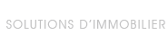 Solutions d'immobbilier